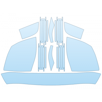 PAINT PROTECTION KIT - 2024 FISKER OCEAN ULTRA MIRRORS - DOOR CUPS - LUGGAGE AREA - PRECUT PPF CLEAR BRA WRAP