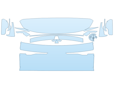 2024 FISKER OCEAN ULTRA TAILGATE KIT - NO EMBLEMS