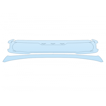 Precut PPF Kit – Clear Bra Paint Protection Film PAINT PROTECTION KIT - 2025 FORD BRONCO RAPTOR BUMPER - PRECUT PPF CLEAR BRA WRAP