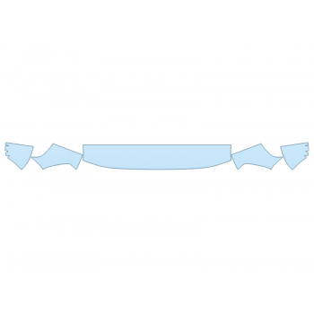 PAINT PROTECTION KIT - 2025 FORD BRONCO RAPTOR HOOD FENDERS MIRRORS 12 INCH - - PRECUT PPF CLEAR BRA WRAP