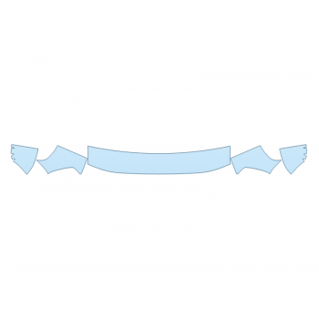 PAINT PROTECTION KIT - 2025 FORD BRONCO RAPTOR HOOD FENDERS MIRRORS 12 INCH - (WRAPPED EDGES) - PRECUT PPF CLEAR BRA WRAP