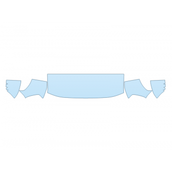 PAINT PROTECTION KIT - 2025 FORD BRONCO RAPTOR HOOD FENDERS MIRRORS 18 INCH - (WRAPPED EDGES) - PRECUT PPF CLEAR BRA WRAP