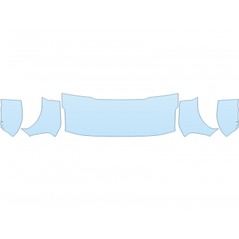 Precut PPF Kit – Clear Bra Paint Protection Film PAINT PROTECTION KIT - 2025 FORD BRONCO RAPTOR HOOD FENDERS MIRRORS 30 INCH - (WRAPPED EDGES) - PRECUT PPF CLEAR BRA WRAP