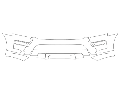 2024 FORD EXPEDITION KING RANCH MAX BUMPER