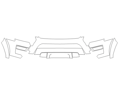 2024 FORD EXPEDITION LIMITED BUMPER (MULTI PIECE)
