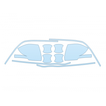 PAINT PROTECTION KIT - 2024 FORD EXPLORER ST-LINE MIRRORS - DOOR CUPS - DOOR EDGES - PRECUT PPF CLEAR BRA WRAP