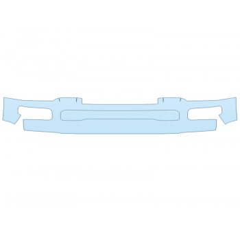 PAINT PROTECTION KIT - 2024 FORD F-250 SUPER DUTY PLATINUM BUMPER - PRECUT PPF CLEAR BRA WRAP