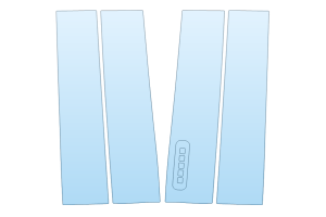 2027 FORD F-350 SUPER DUTY XL B PILLARS