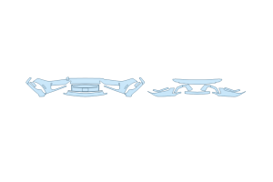 2027 FORD MUSTANG DARK HORSE BUMPER (MULTI PIECE)