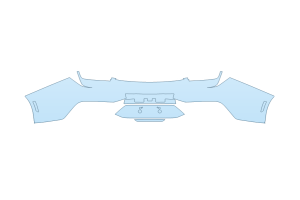 2027 FORD MUSTANG DARK HORSE REAR BUMPER