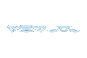2027 FORD MUSTANG DARK HORSE PREMIUM BUMPER (MULTI PIECE)