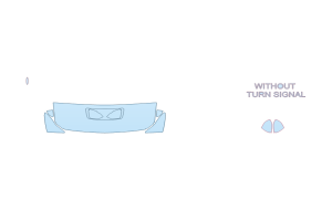 2027 FORD MUSTANG DARK HORSE PREMIUM HOOD FENDERS MIRRORS 24 INCH - (WRAPPED EDGES)