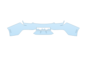 2027 FORD MUSTANG ECOBOOST CONVERTIBLE REAR BUMPER