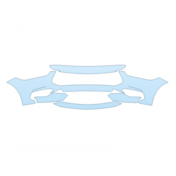 PAINT PROTECTION KIT - 2025 FORD MUSTANG ECOBOOST PREMIUM BUMPER - PRECUT PPF CLEAR BRA WRAP