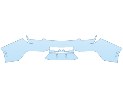 2024 FORD MUSTANG ECOBOOST PREMIUM CONVERTIBLE REAR BUMPER