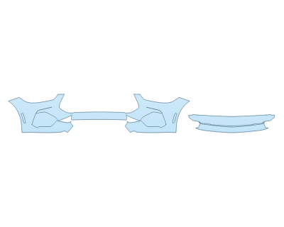 2024 FORD MUSTANG GT BUMPER (MULTI PIECE)