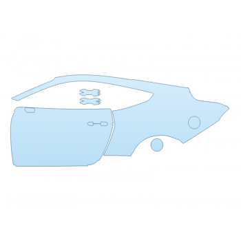 PAINT PROTECTION KIT - 2024 FORD MUSTANG GT DRIVER SIDE - PRECUT PPF CLEAR BRA WRAP