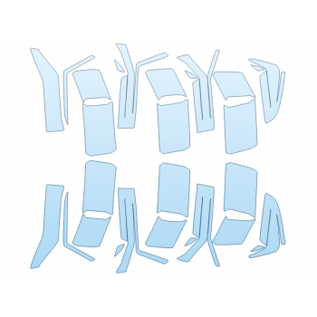 PAINT PROTECTION KIT - 2024 FORD MUSTANG GT TAIL LIGHTS - PRECUT PPF CLEAR BRA WRAP
