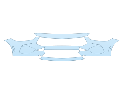 2024 FORD MUSTANG GT PREMIUM CONVERTIBLE BUMPER