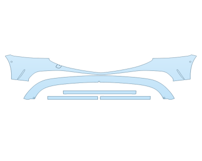 2024 GENESIS G90 3.5T E-SUPERCHARGER BUMPER - SENSORS