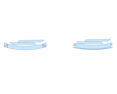 PAINT PROTECTION KIT - 2025 GENESIS GV60 ADVANCED ROOF - PILLARS - PRECUT PPF CLEAR BRA WRAP