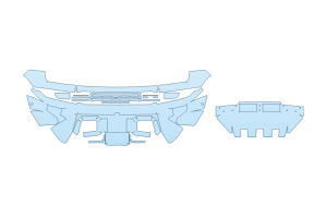 2027 GMC HUMMER EV PICKUP BUMPER