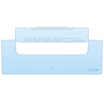 PAINT PROTECTION KIT - 2024 GMC HUMMER EV PICKUP TAILGATE KIT - PRECUT PPF CLEAR BRA WRAP