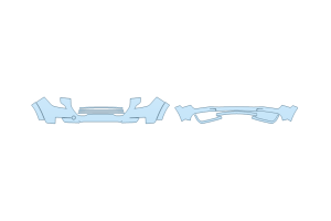 2027 GMC TERRAIN DENALI BUMPER (MULTI PIECE)