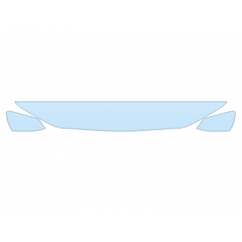 PAINT PROTECTION KIT - 2024 GMC TERRAIN SLT HOOD FENDERS MIRRORS 12 INCH - (WRAPPED EDGES) - PRECUT PPF CLEAR BRA WRAP