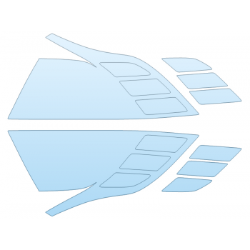 PAINT PROTECTION KIT - 2024 HONDA ACCORD EX-L HYBRID TAIL LIGHTS - PRECUT PPF CLEAR BRA WRAP