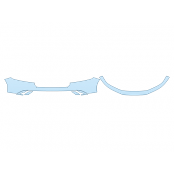 Precut PPF Kit – Clear Bra Paint Protection Film PAINT PROTECTION KIT - 2024 HONDA ACCORD SPORT-L HYBRID BUMPER (MULTI PIECE) - PRECUT PPF CLEAR BRA WRAP