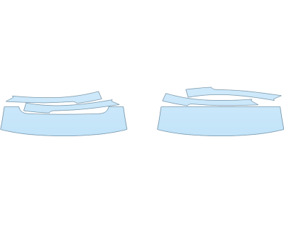 PAINT PROTECTION KIT - 2024 HONDA ACCORD TOURING HYBRID ROOF - PILLARS - PRECUT PPF CLEAR BRA WRAP