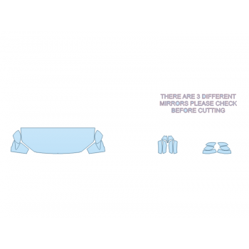 PAINT PROTECTION KIT - 2024 HONDA PASSPORT BLACK EDITION HOOD FENDERS MIRRORS 24 INCH - (WRAPPED EDGES) - PRECUT PPF CLEAR BRA WRAP