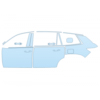 Precut PPF Kit – Clear Bra Paint Protection Film PAINT PROTECTION KIT - 2024 HONDA PASSPORT BLACK EDITION DRIVER SIDE WITH HPD PACKAGE - PRECUT PPF CLEAR BRA WRAP