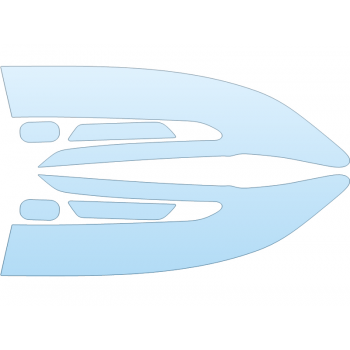 PAINT PROTECTION KIT - 2024 HONDA PASSPORT BLACK EDITION HEADLIGHTS - FOGLIGHTS - PRECUT PPF CLEAR BRA WRAP