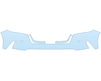 2025 HONDA PILOT TOURING BUMPER - WITH HPD PACKAGE - PRECUT PPF CLEAR BRA WRAP