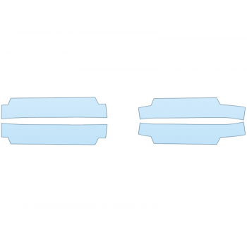 2025 HONDA PILOT TOURING DOOR SILLS - PRECUT PPF CLEAR BRA WRAP