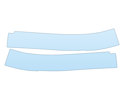 2025 HONDA PILOT TOURING PILLARS - PRECUT PPF CLEAR BRA WRAP
