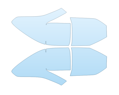 2025 HONDA PILOT TOURING TAIL LIGHTS - PRECUT PPF CLEAR BRA WRAP