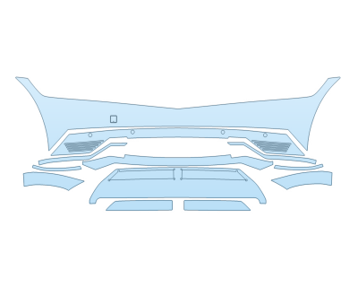 2024 HYUNDAI IONIQ 5 LIMITED BUMPER - SENSORS