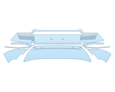 2024 HYUNDAI IONIQ 5 LIMITED REAR BUMPER - SENSORS