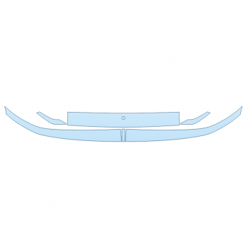 PAINT PROTECTION KIT - 2025 HYUNDAI IONIQ 5 LIMITED GRILL - PRECUT PPF CLEAR BRA WRAP
