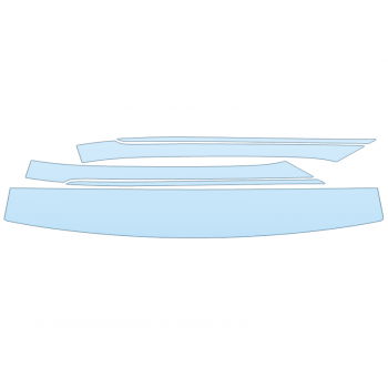 PAINT PROTECTION KIT - 2025 HYUNDAI IONIQ 5 LIMITED ROOF - PILLARS - PRECUT PPF CLEAR BRA WRAP