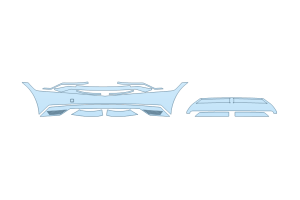 2027 HYUNDAI IONIQ 5 SE BUMPER (MULTI PIECE)