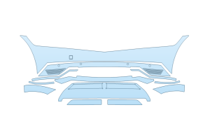 2027 HYUNDAI IONIQ 5 SE BUMPER - SENSORS