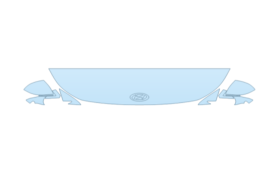 PAINT PROTECTION KIT - 2027 HYUNDAI IONIQ 5 SE HOOD FENDERS MIRRORS 18 INCH - - PRECUT PPF CLEAR BRA WRAP