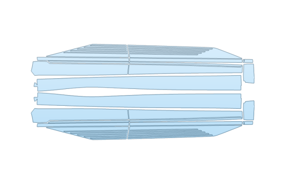 PAINT PROTECTION KIT - 2027 HYUNDAI IONIQ 5 SE ROCKERS - PRECUT PPF CLEAR BRA WRAP