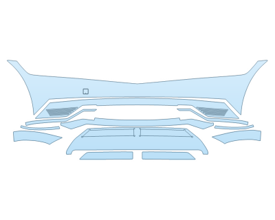 2024 HYUNDAI IONIQ 5 SEL BUMPER