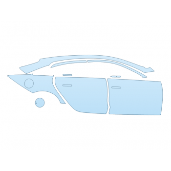 PAINT PROTECTION KIT - 2024 HYUNDAI IONIQ 6 PREFERRED PASSENGER SIDE - PRECUT PPF CLEAR BRA WRAP