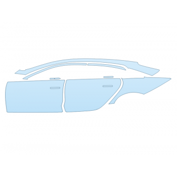 PAINT PROTECTION KIT - 2025 HYUNDAI IONIQ 6 SE DRIVER SIDE - PRECUT PPF CLEAR BRA WRAP